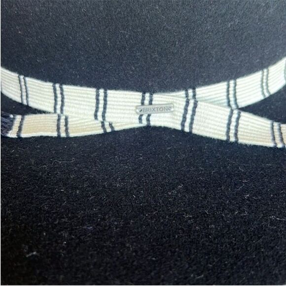 Brixton Leigh Felt Fedora Hat Size M - Picture 5 of 11